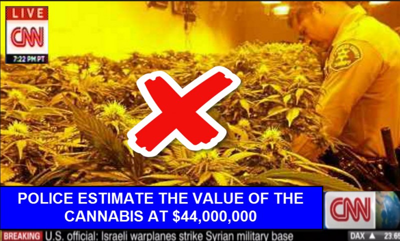 street value of cannabis