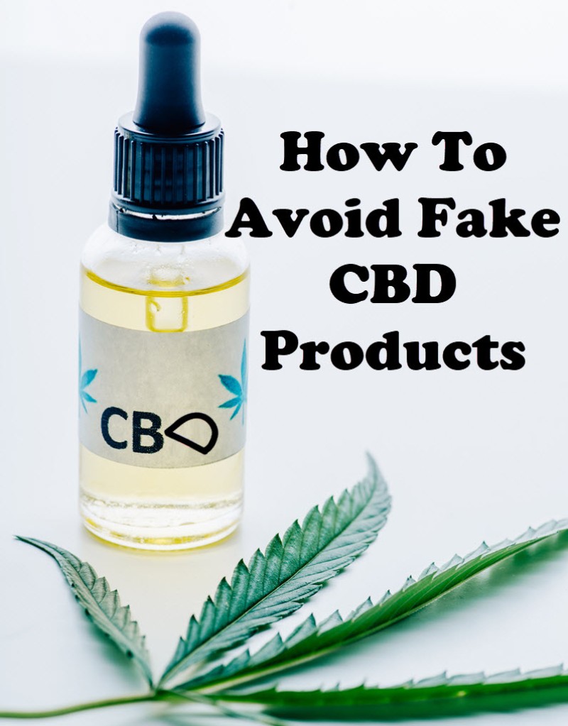 how to avoid fake cbd products