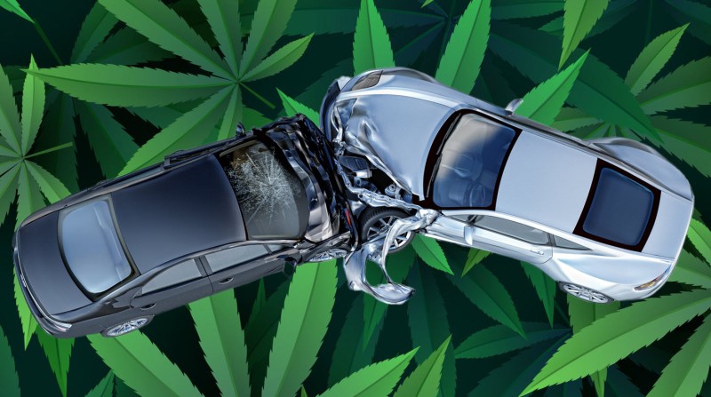 traffic accidents drop in legal weed states