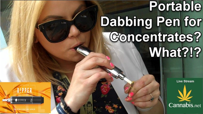vape pen for concentrates and dabbing
