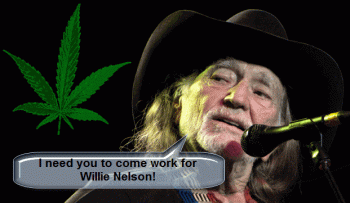 Work For Willie Nelson And His Weed 