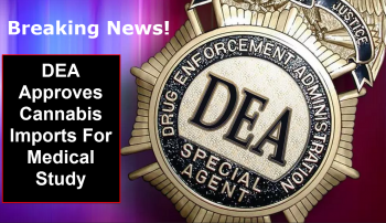 BREAKING : DEA Approves Cannabis Imports For Medical Studies