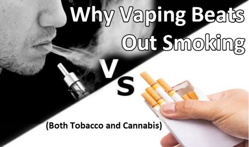 vaping cannabis and tabacco is safer