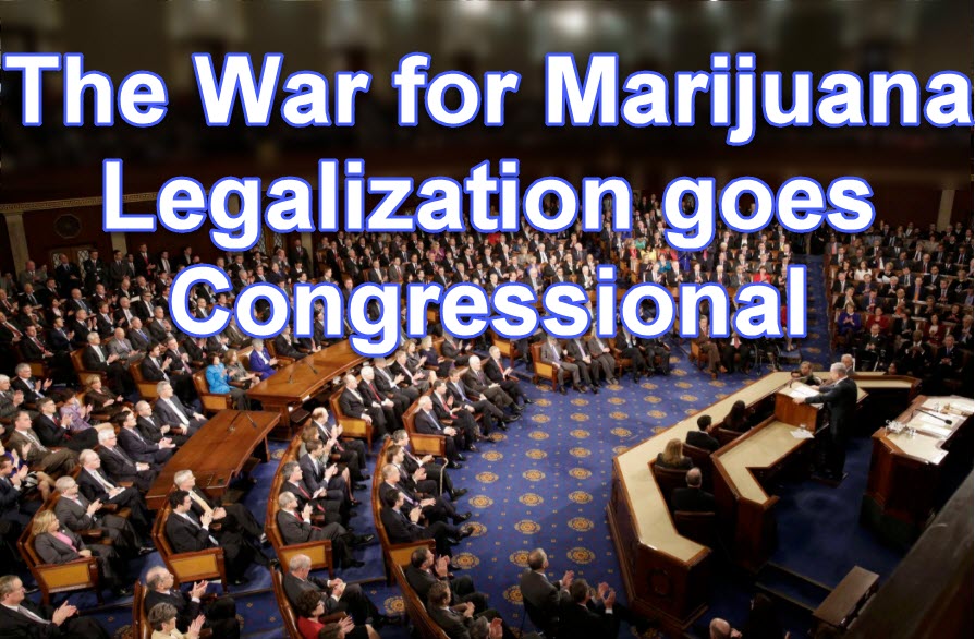 The War For Marijuana Legalization Goes Congressional