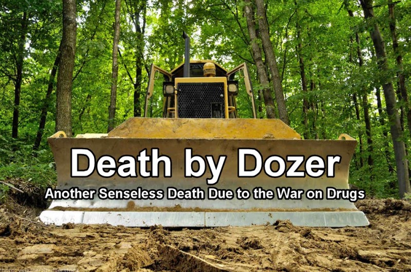 death by bulldozer