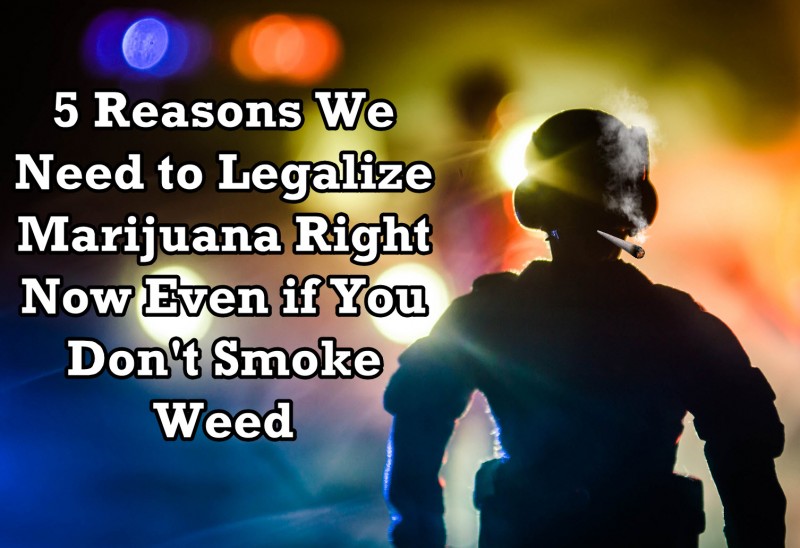 5 reasons to legalize marijuana