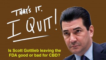 What Will Happen To CBD Now That FDA Commissioner Gottlieb Has Resigned?