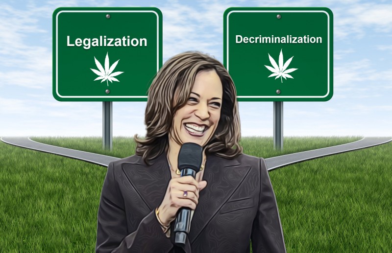 Kamala Harris cannabis decriminalization