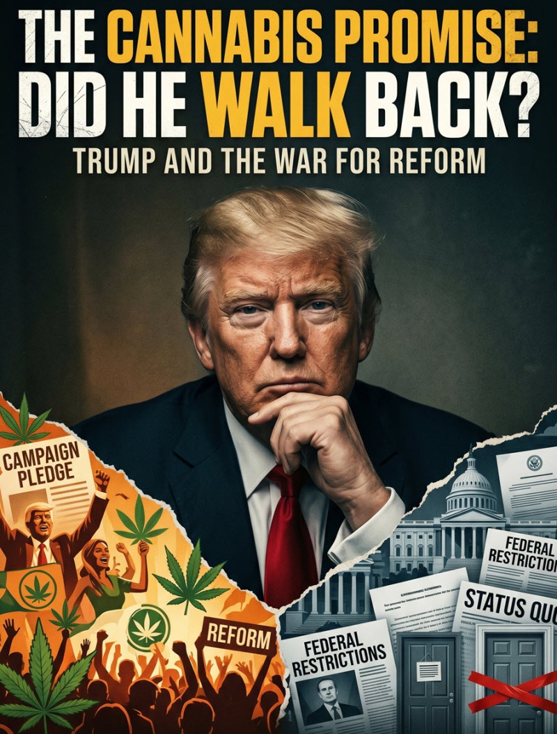 Trump walks back cannabis promises