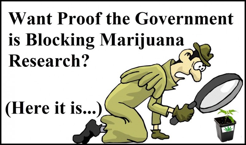 Government blocking marijuana research