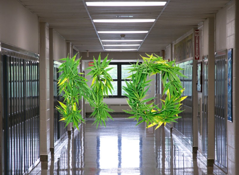 high school students stop smoking weed