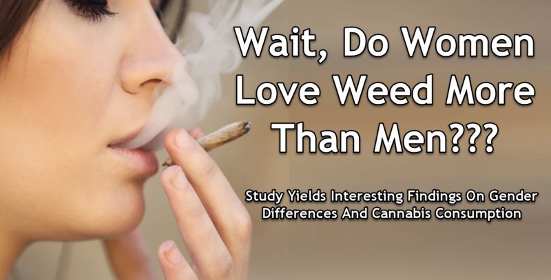 women love cannabis more than men