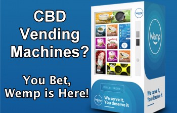 CBD Vending Machines by Wemp Could Change Healthy Snacking