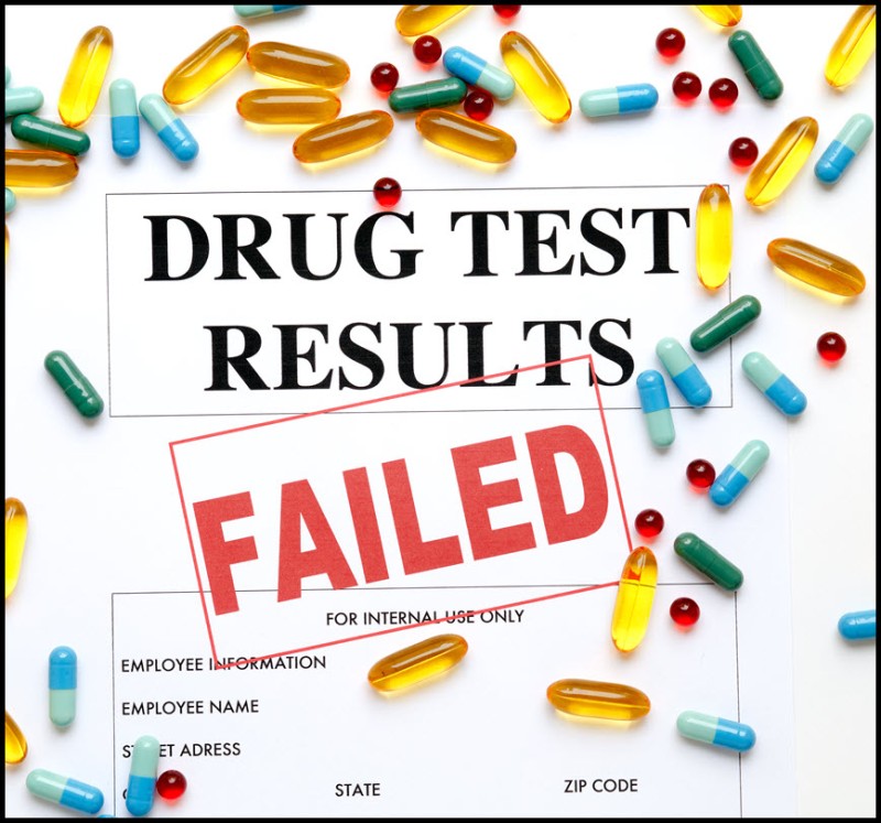 Americans failing drug tests