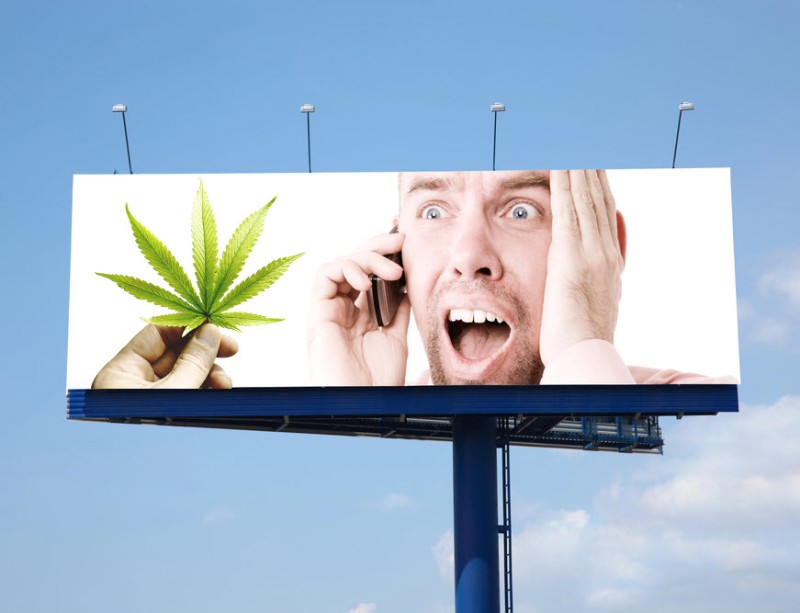 cannabis advertising fines