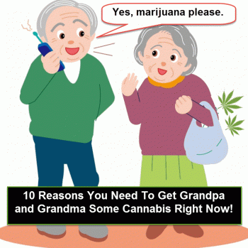 10 Reasons To Get Grandma and Grandpa Cannabis, NOW!
