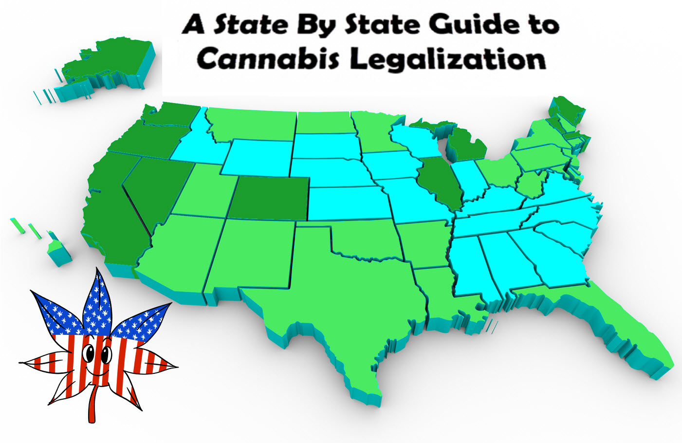 A State by State Guide to Cannabis Legalization (Updated with