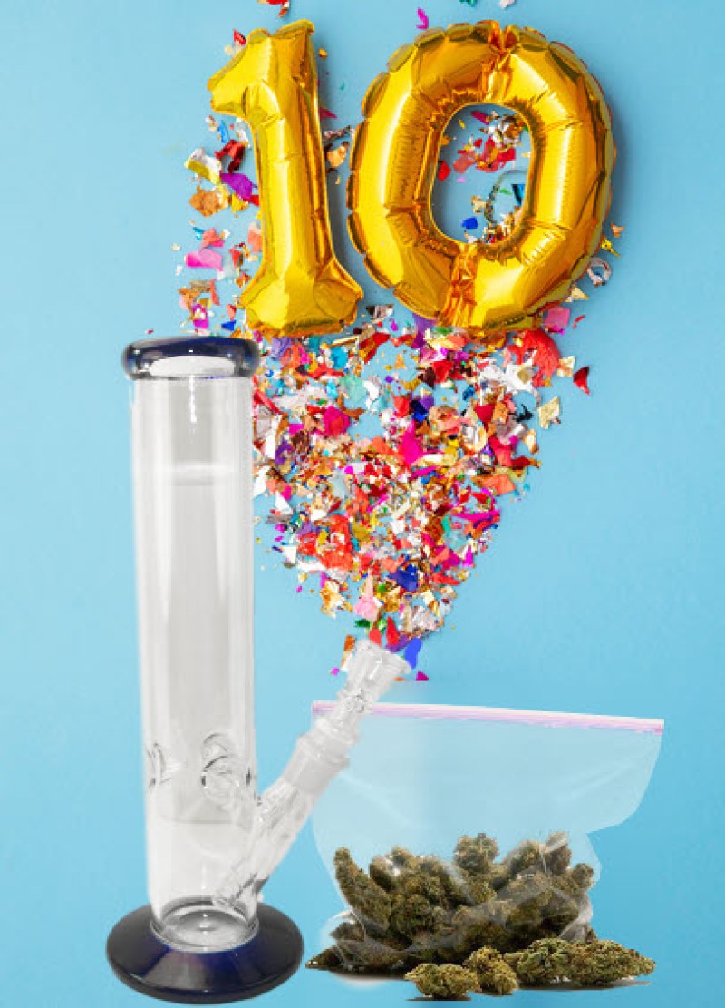 Colorado 10 years legal weed