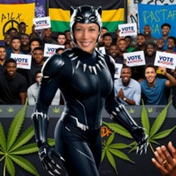 The Black Pander: How Kamala Harris is Trying to Sway Young Black Men with Weed Legalization