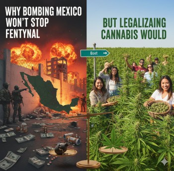 Why Bombing Mexico Won't Stop Fentanyl but Legalizing Cannabis Would