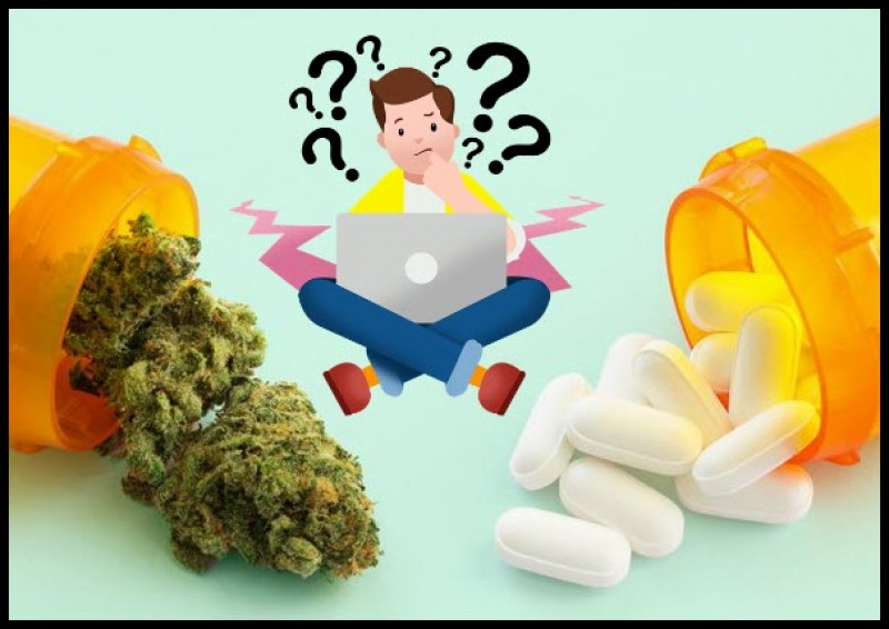 Marijuana and prescription meds