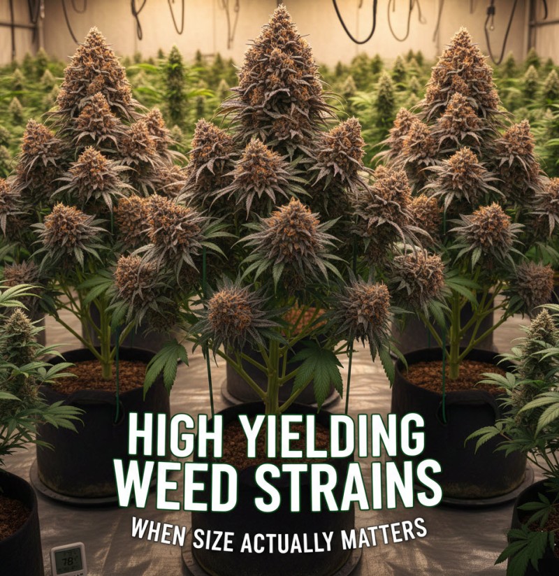 high yield cannabis strains
