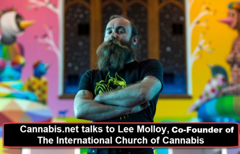 Lee Molloy of The International Church Of Cannabis