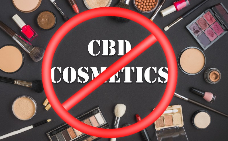 cbd cosmetics banned in California