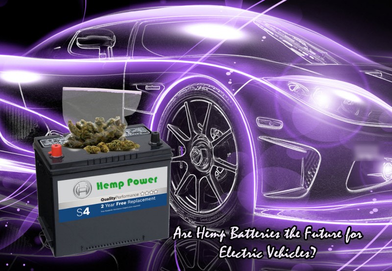 hemp batteries for electric cards