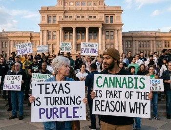 Texas is Turning from a Red State to a Purple State - and Cannabis Is Part of  the Reason Why