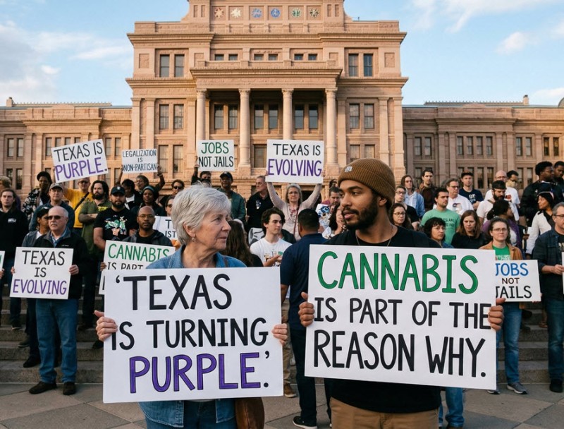 Texas on cannabis legalization