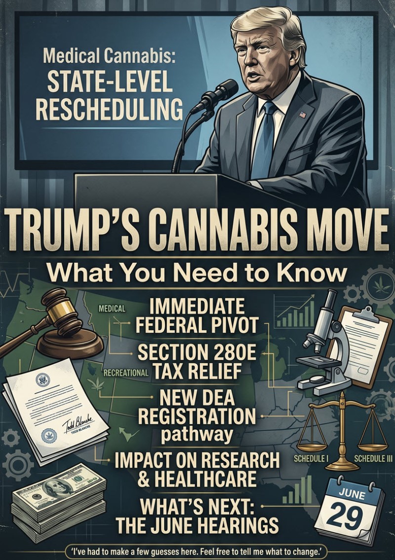 Trump on rescheduling cannabis