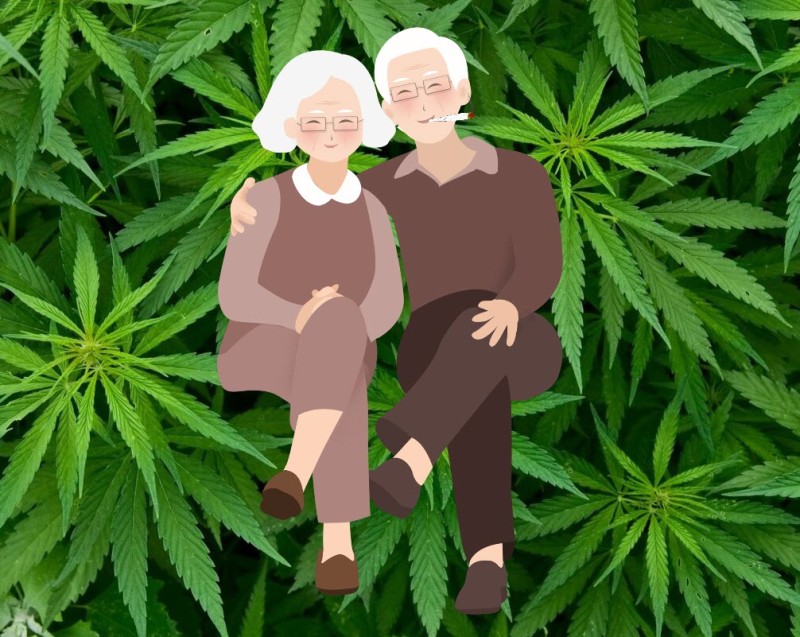 getting high with grandparents