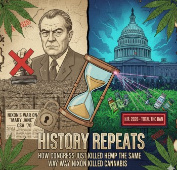 History Repeats: How Congress Just Killed Hemp the Same Way Nixon Killed Cannabis