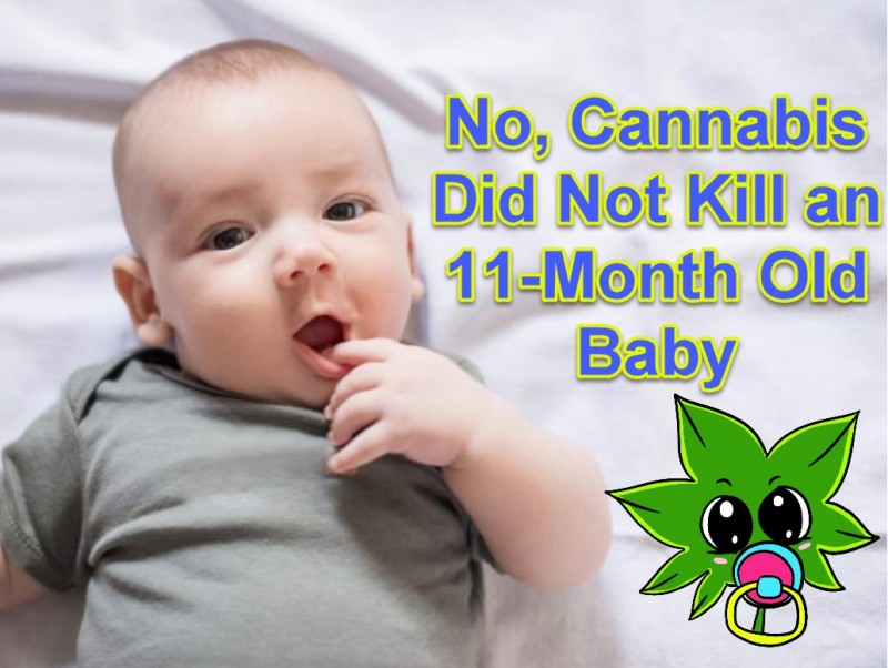 baby cannabis death