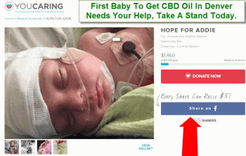 First Baby To Ever Receive CBD Oil Needs Our Help
