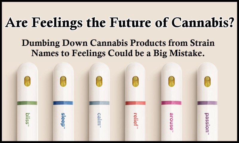 feelings instead of strain names on cananbis products