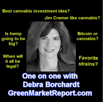 Bitcoin or Cannabis Right Now? Debra Borchardt of the Green Market Report Talks Investments