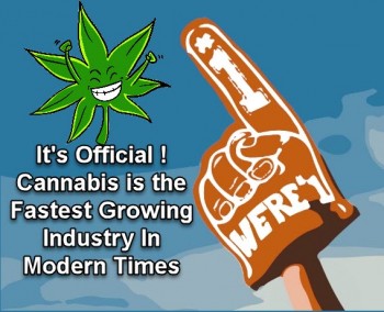 It's Official - Cannabis is the Fastest Growing Industry In Modern Times