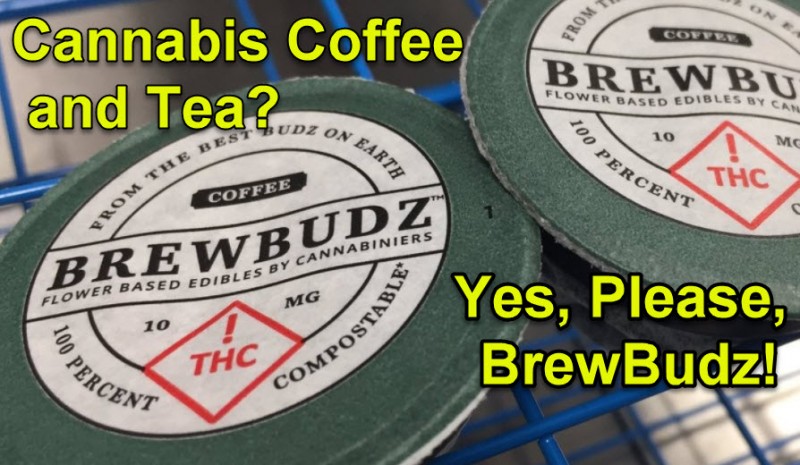 cannabis tea and coffee pods