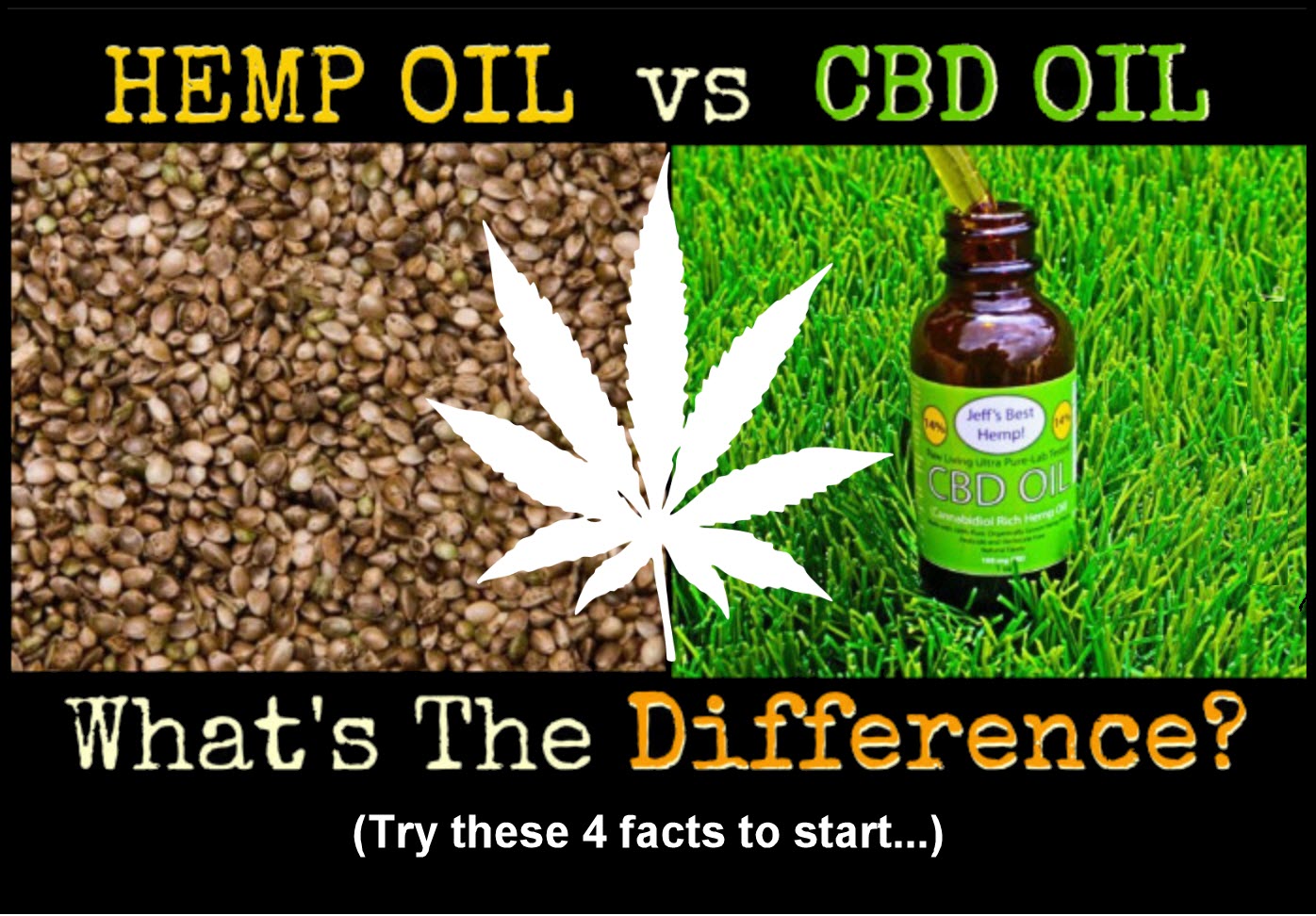 4 Key Differences Between Hemp Oil And Cbd Oil