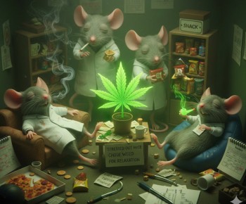 Stressed Out Mice Prefer Cannabis for Relaxation in New Lab Study