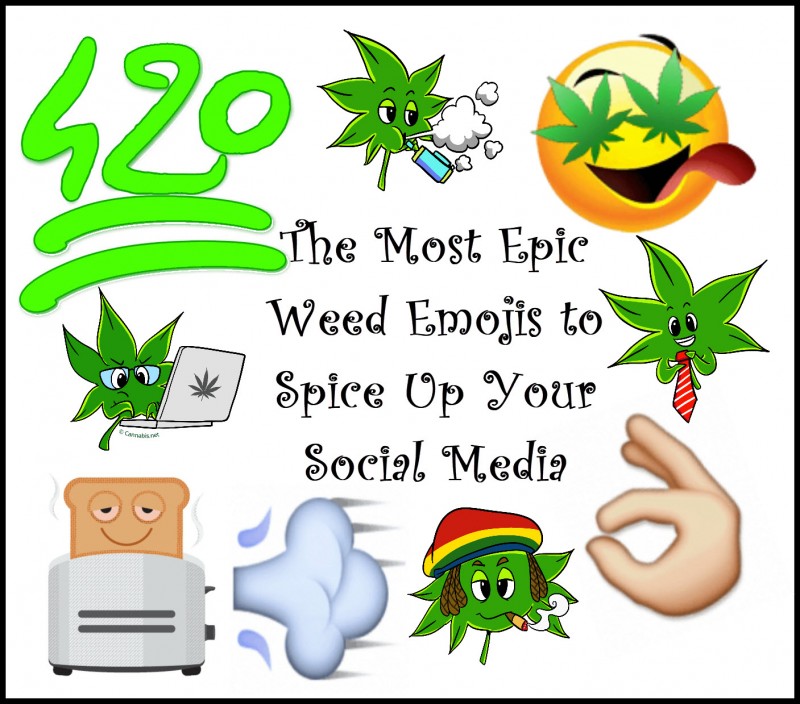 weed emojis and icons
