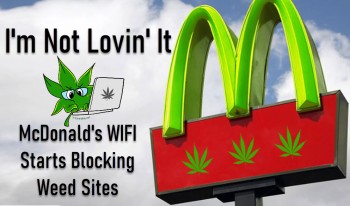 I'm Not Lovin' It - McDonald's Starts Blocking Weed Sites