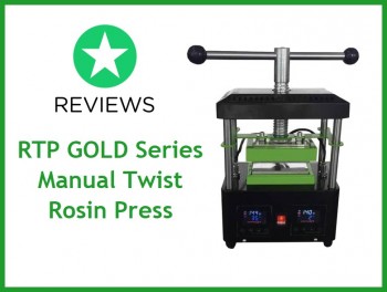 RTP GOLD Series - Manual Twist Rosin Press - Review