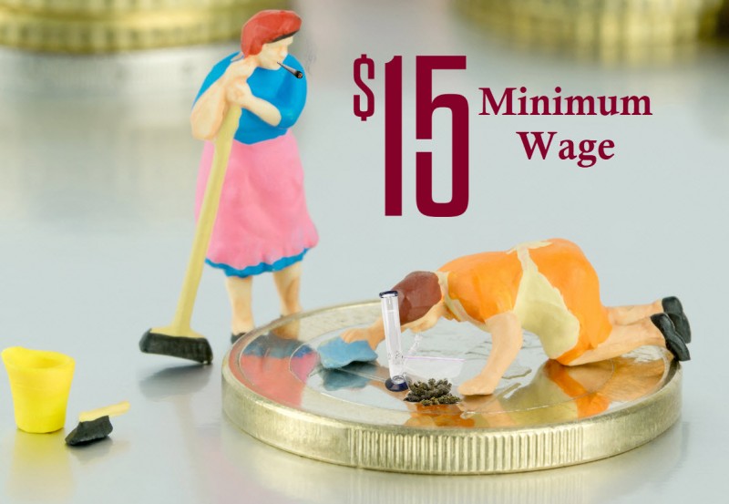 Minimum wage or Weed Legalization