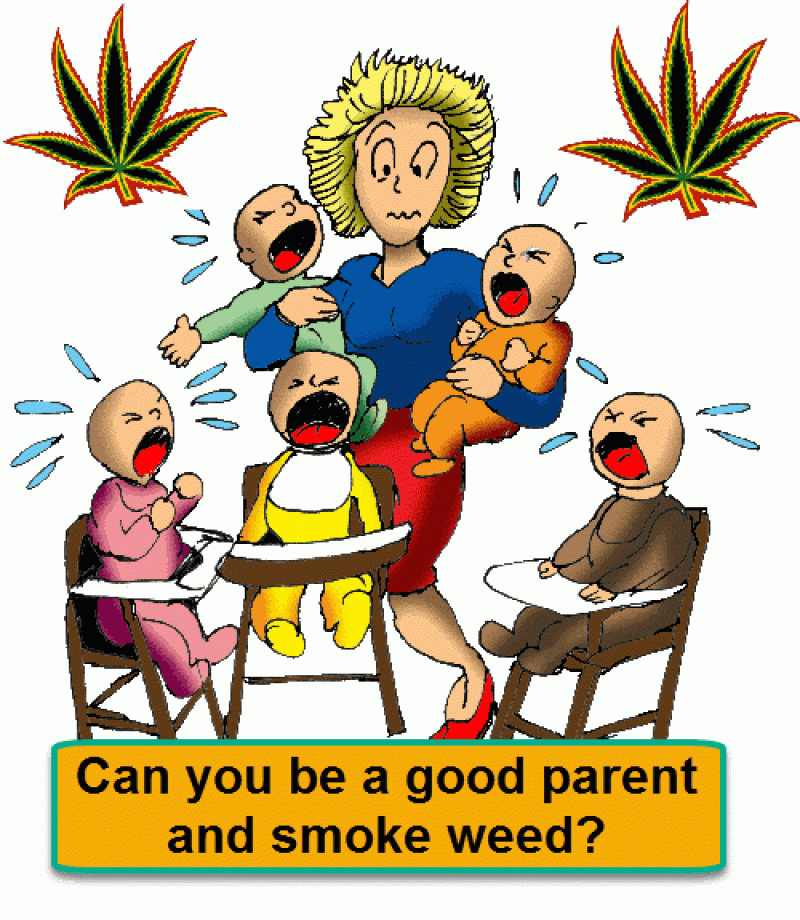 parenting and weed