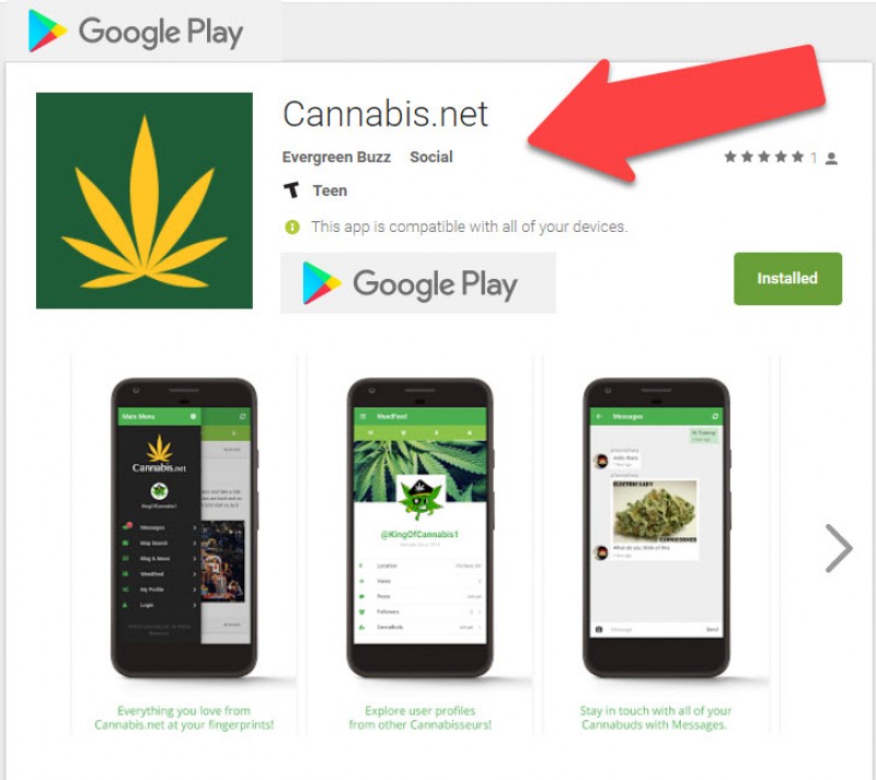marijuana app