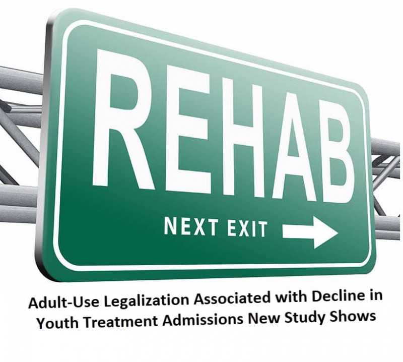 Adult-Use Legalization Associated with Decline in Youth Treatment Admissions New Study Shows