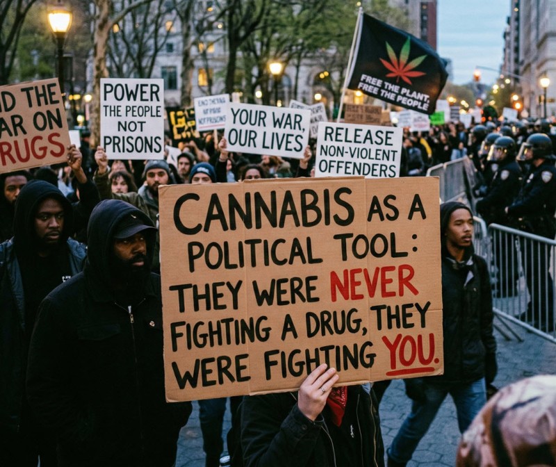 cannabis as a weapon